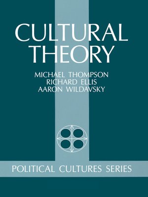 cover image of Cultural Theory